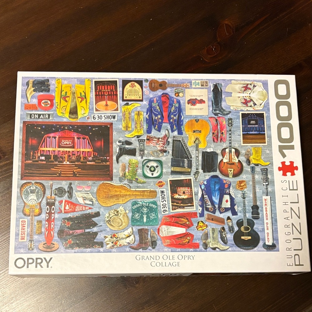 Eurographics Grand Ole Opry Collage Puzzle
